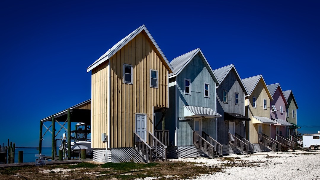 Beach cottages in Alabama
